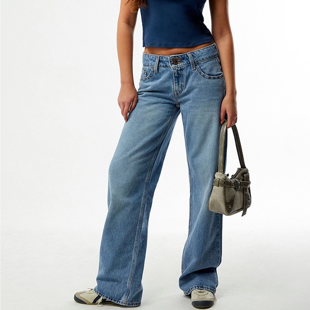 Levis Super low rise jeans